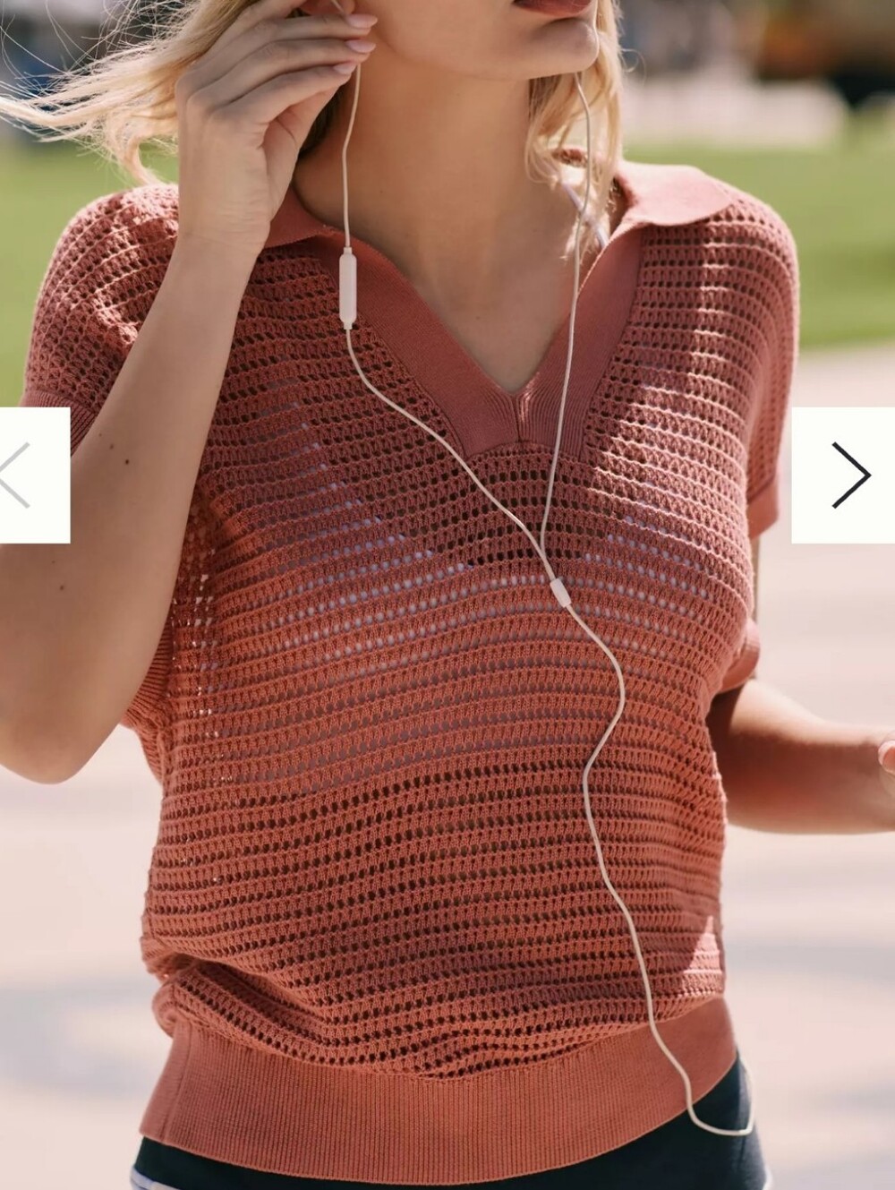 Varley Cotton True Knit Otto Top - Picture 2 of 8